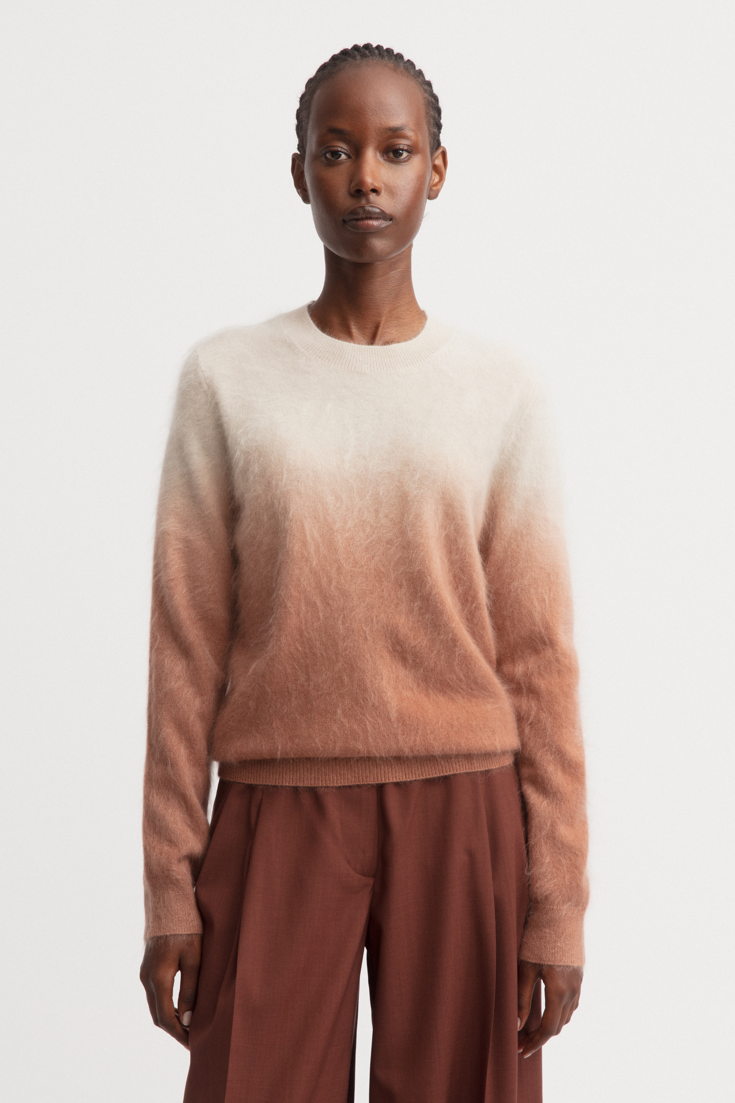 KALEIA DIP DYE | Brushed Cashmere Sweater